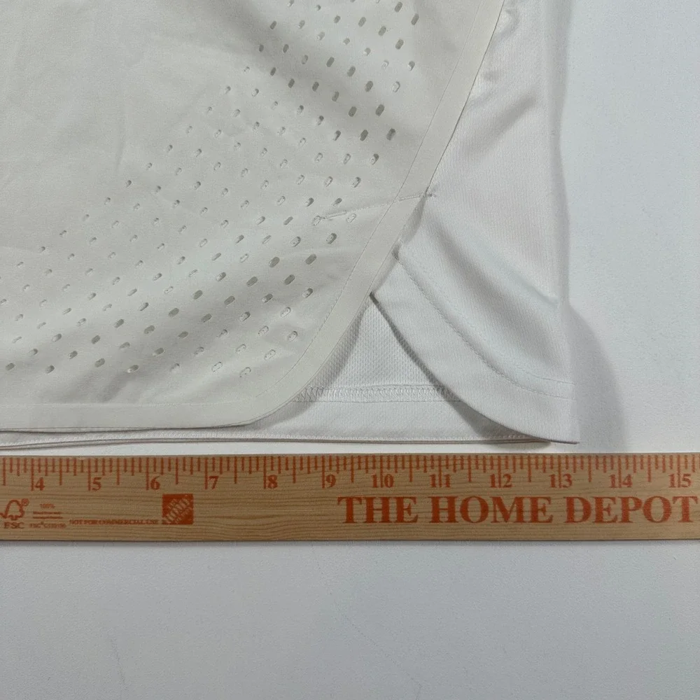 Nike Basketball Shorts Mens XL Dri-FIT Perforated Eagle Star White Performance